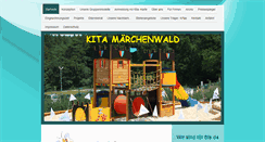 Desktop Screenshot of kitamaerchenwald.de